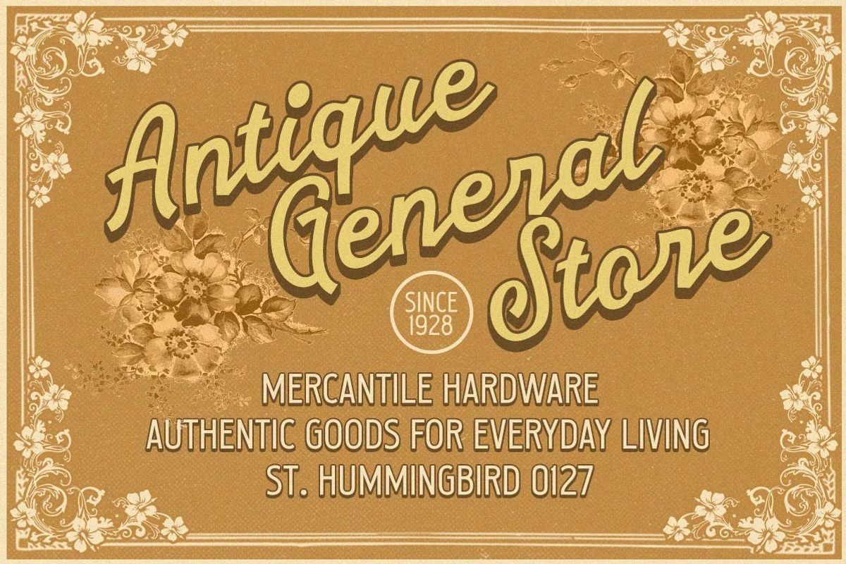 Beacon Revival Vintage Font Duo, a Script Font by Letterhend Studio (Photo 11 of 11)