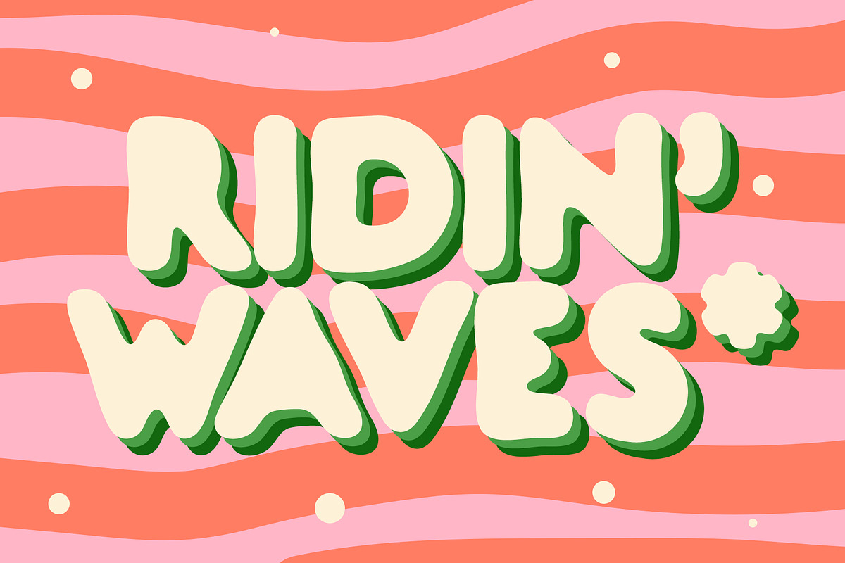 Do What You Love - Rounded Font, a Handwritten Font by Funky Fresh Lab (Photo 6 of 8)