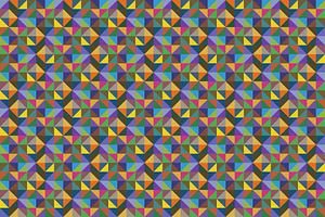 Vibrant Geometric Pinwheel Pattern, a Pattern Graphic by Mightyfire