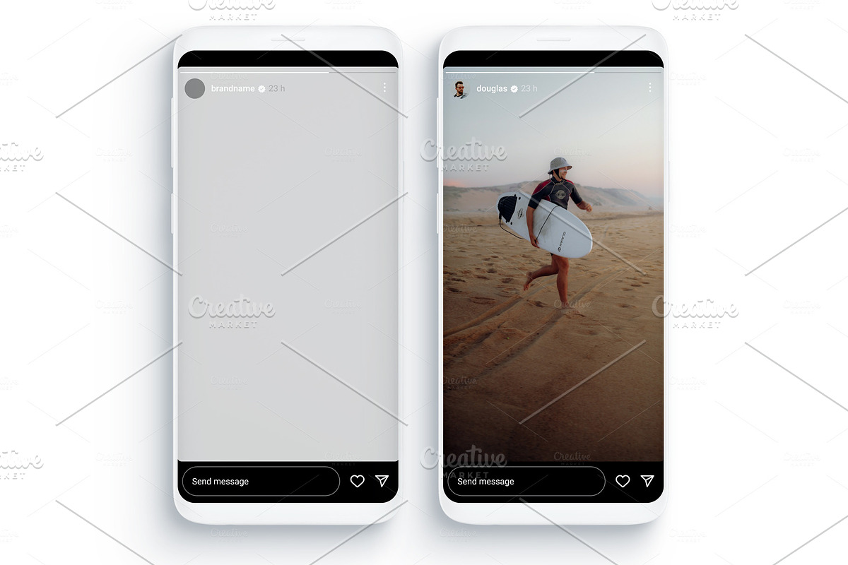 Instagram Template Mockup Adobe XD, a Social Media Template by Dilshod Sobirov (Photo 11 of 13)
