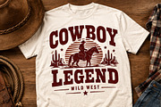 Cowboy Legend - Vintage Font, a Slab Serif Font by Limited.studio (Thumbnail 2 of 5)