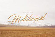 Bidaq, a Script Font by Aantebas (Thumbnail 7 of 9)