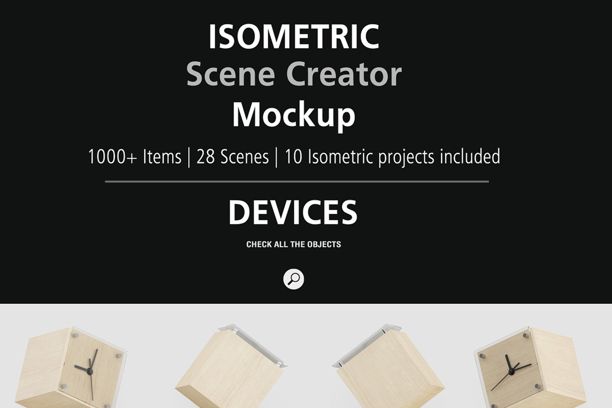 Isometric Scene Creator Mockup, a Books & Magazine Mockup by IsometricWorld (Photo 26 of 47)