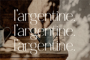 Argentine - Nostalgic Elegant Sans