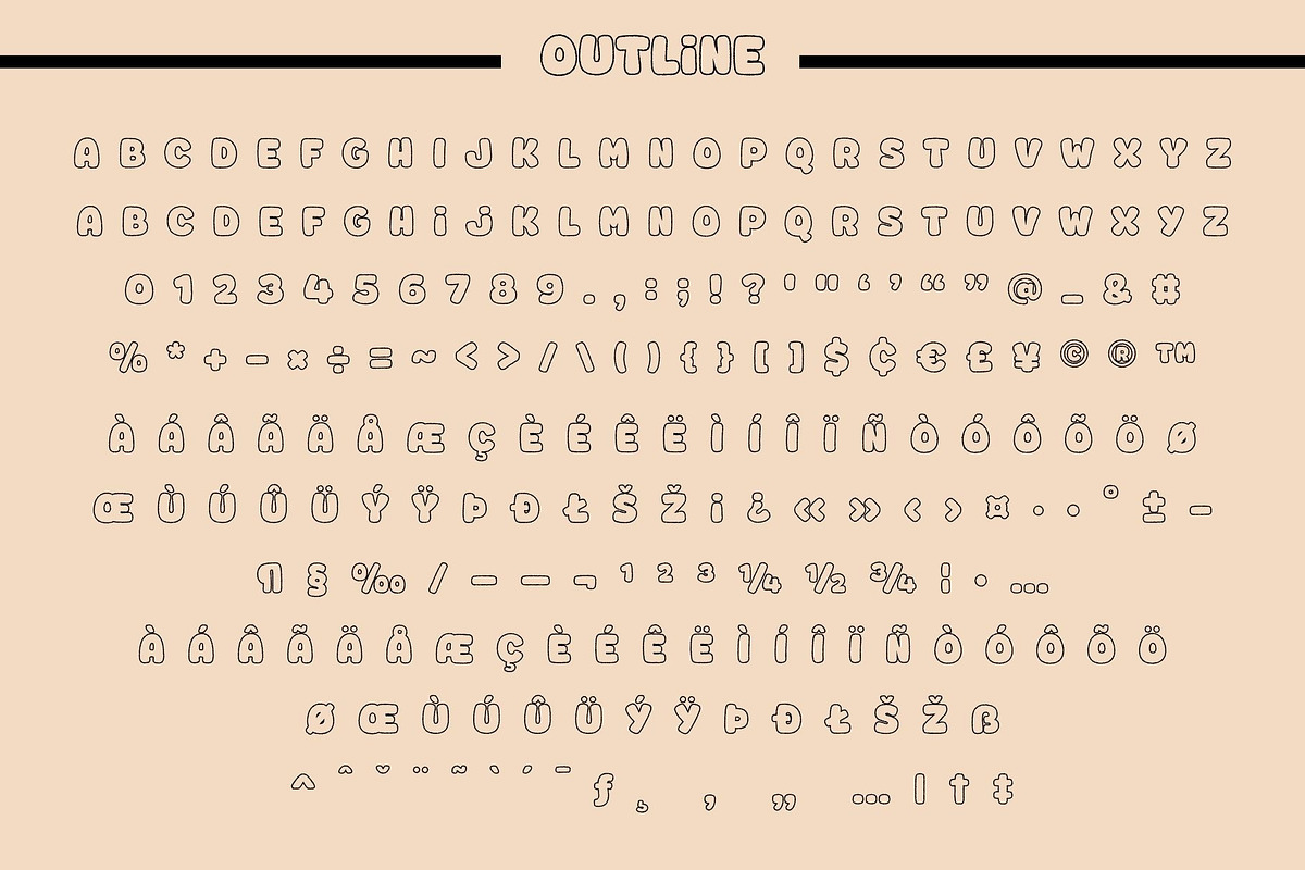 Fox Jumbo: 4 Font Styles, a Handwritten Font by Fox7 By Rattana (Photo 13 of 15)