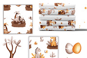 Cute dinosaur - kids collection, an Animal Illustration by Linerisyart (Thumbnail 10 of 15)