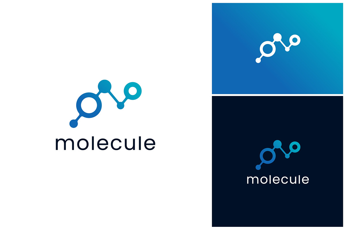 Molecule Science Connect Logo, a Branding & Logo Template by ika trisiana (Photo 1 of 2)