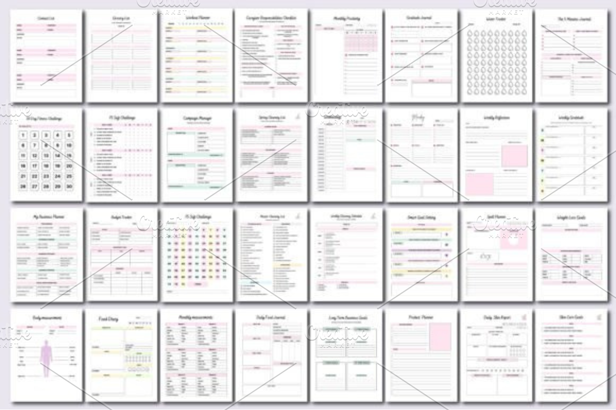 80+ Editable Templates KDP Interior, a Marketing Template by Ink Gallery (Photo 3 of 4)