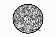 Mandala Cut Files for Cricut Crafts, an Illustration by musafir_fashion (Thumbnail 9 of 9)