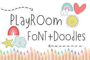 Playroom Font Doodles