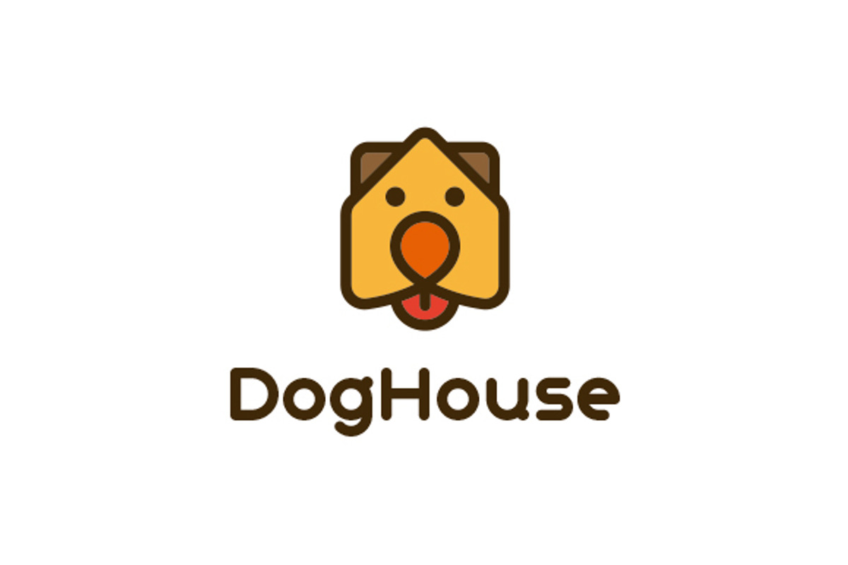 Dog House Logo, a Branding & Logo Template by Mauro Bertolino (Photo 1 of 3)