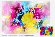 Watercolor Photoshop Action, an Action Add-On by SlideSalad (Thumbnail 13 of 14)