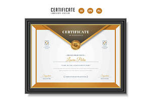 175. Modern Certificate Template