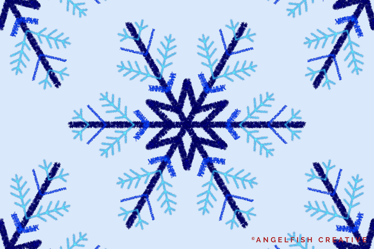 Tinsel Procreate Brush Set, a Brush Add-On by AngelfishCreative (Photo 11 of 11)
