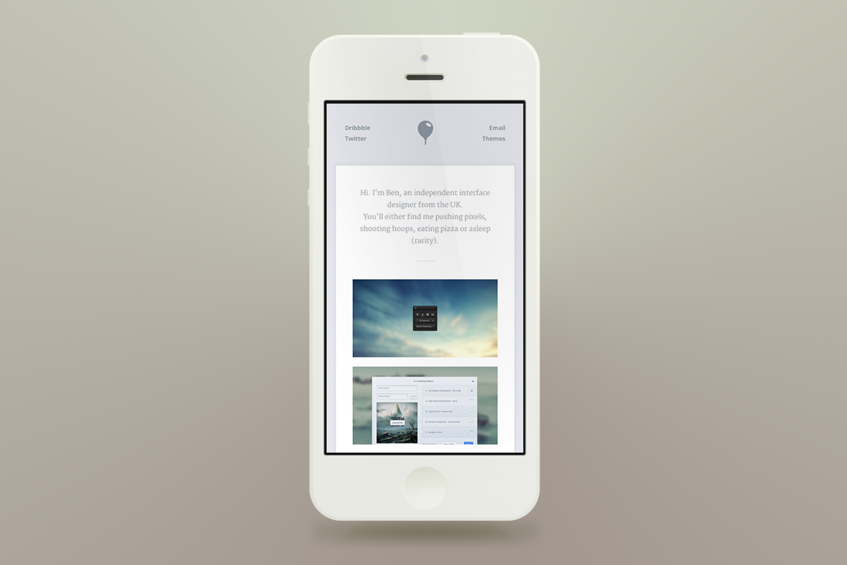 Breeze - Portfolio (HTML/CSS/PSD), a Websites & App Template by LoveUI.co (Photo 3 of 3)