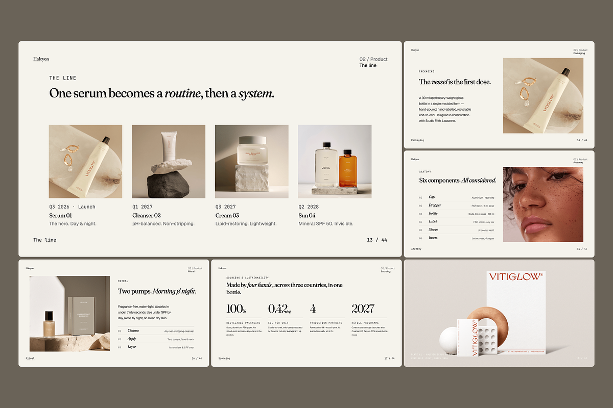 Investor Pitch Deck - Skincare, a Presentation Template by Oday Noon (Photo 3 of 8)