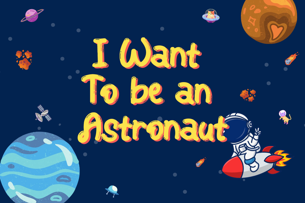 Bigspace Rocket - Kids Bold Fun Font, a Blackletter Font by Dhabee (Photo 7 of 9)