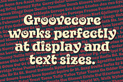 Groovecore Font, a Serif Font by Mysterylab Designs (Thumbnail 5 of 8)