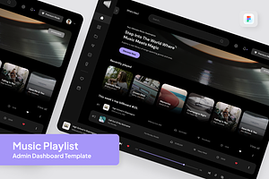 NoteNode - Music Admin Dashboard, a Websites & App Template by SquidPixey