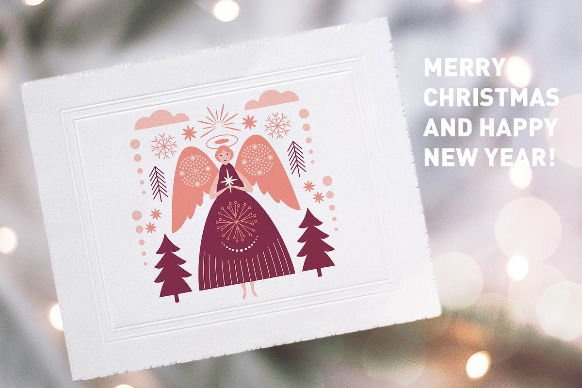 Christmas Angel, a Seasonal Illustration by lenlis (Photo 9 of 12)