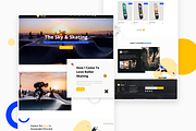 Landing Page Template, a Landing Page Template by Creative Pixel Studio (Thumbnail 2 of 2)
