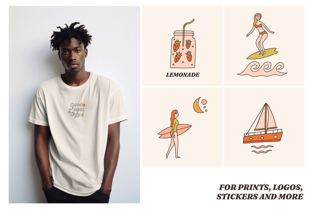 Beach Vibes, an Object Graphic by AnkaDrozd (Photo 6 of 16)