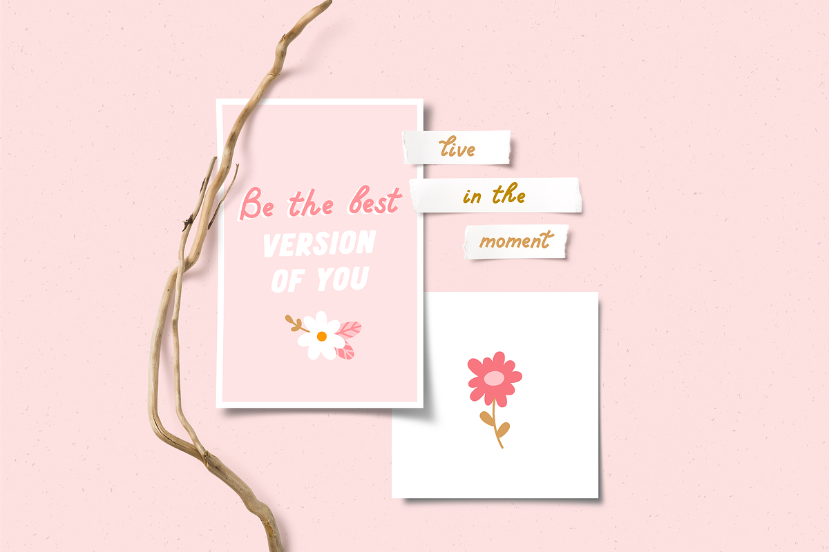 Flower show | Font duo, a Sans Serif Font by JuliaVolkova (Photo 5 of 10)