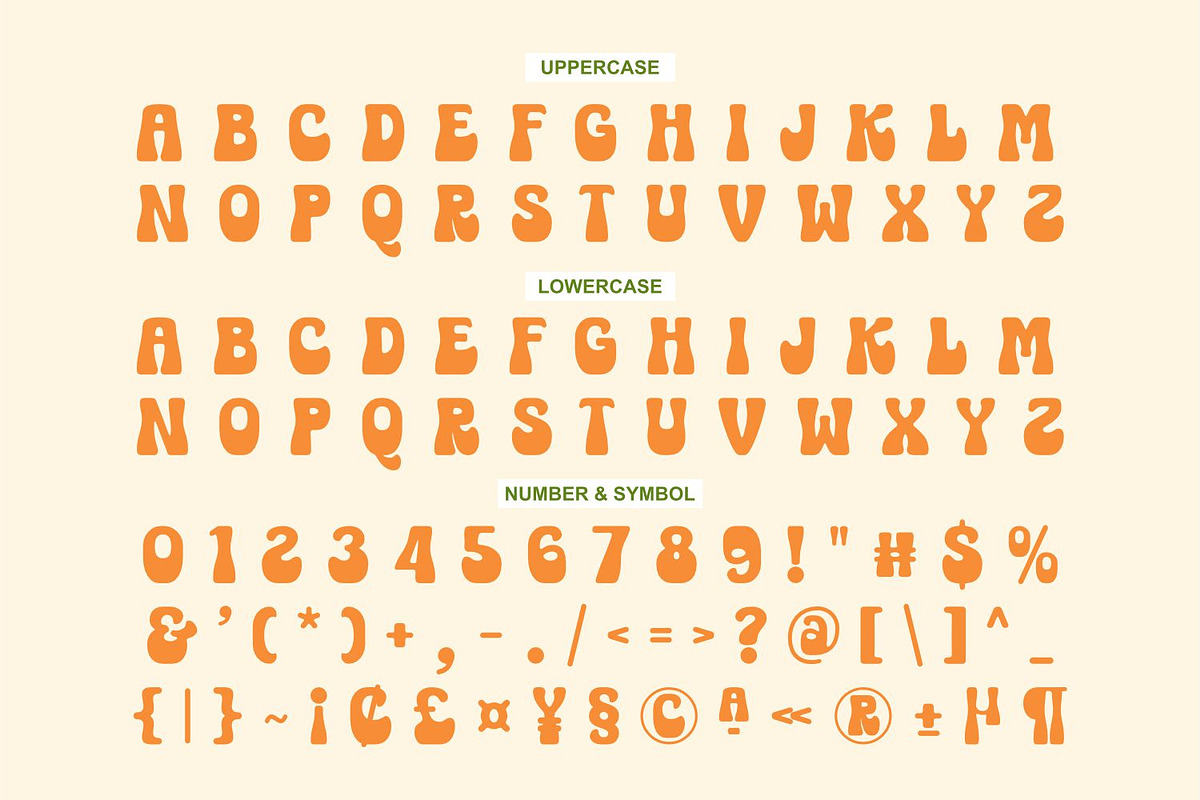 MAGIC FLOWER - GROOVY FONT, a Serif Font by Keithzo (Photo 8 of 9)