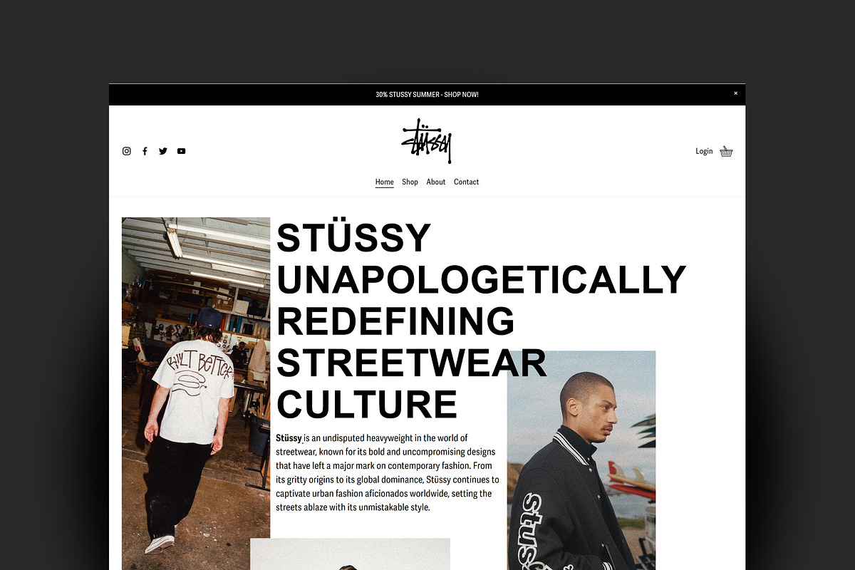 Ecommerce Squarespace 7.1 Template, a Squarespace Template by bonjourdsgnco (Photo 3 of 12)