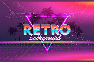 Futuristic horizontal banner virtual