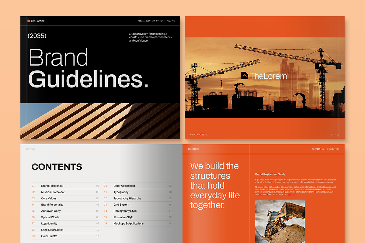 Brand Guidelines Template, a Brochure Template by BrandPacks (Photo 7 of 7)