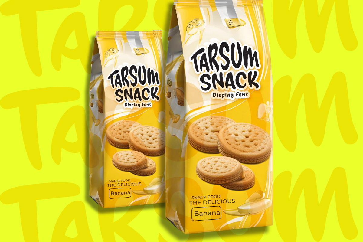 Thorisu - Snack Display Font, a Handwritten Font by twinstd (Photo 8 of 9)