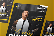 Sunday Church Flyer Set, a Flyer Template by Annora Studio (Thumbnail 6 of 6)
