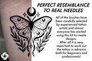 The Real Needles Tattoo Brushes, a Brush Add-On by Easy Procreate (Thumbnail 2 of 10)