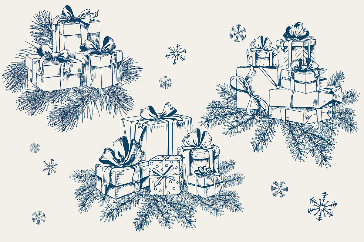 Stacks of Gift Boxes, an Object Graphic by Jeanna Draw (Photo 4 of 11)