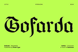 Gofarda Gothic Blackletter