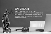 Big Lawyer - Modern Display Font, a Sans Serif Font by Mightyfire (Thumbnail 3 of 4)