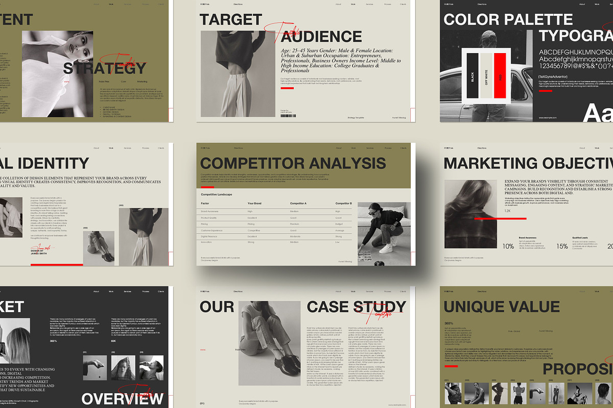 Marketing Strategy Template, a Presentation Template by CreativexGenius (Photo 7 of 11)