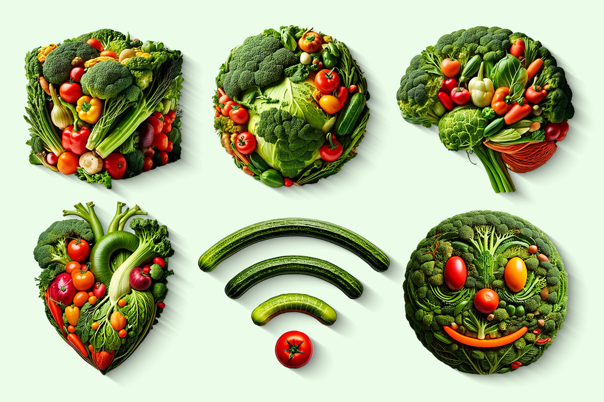 Vegetables Font, a Sans Serif Font by Handmadefont (Photo 13 of 16)
