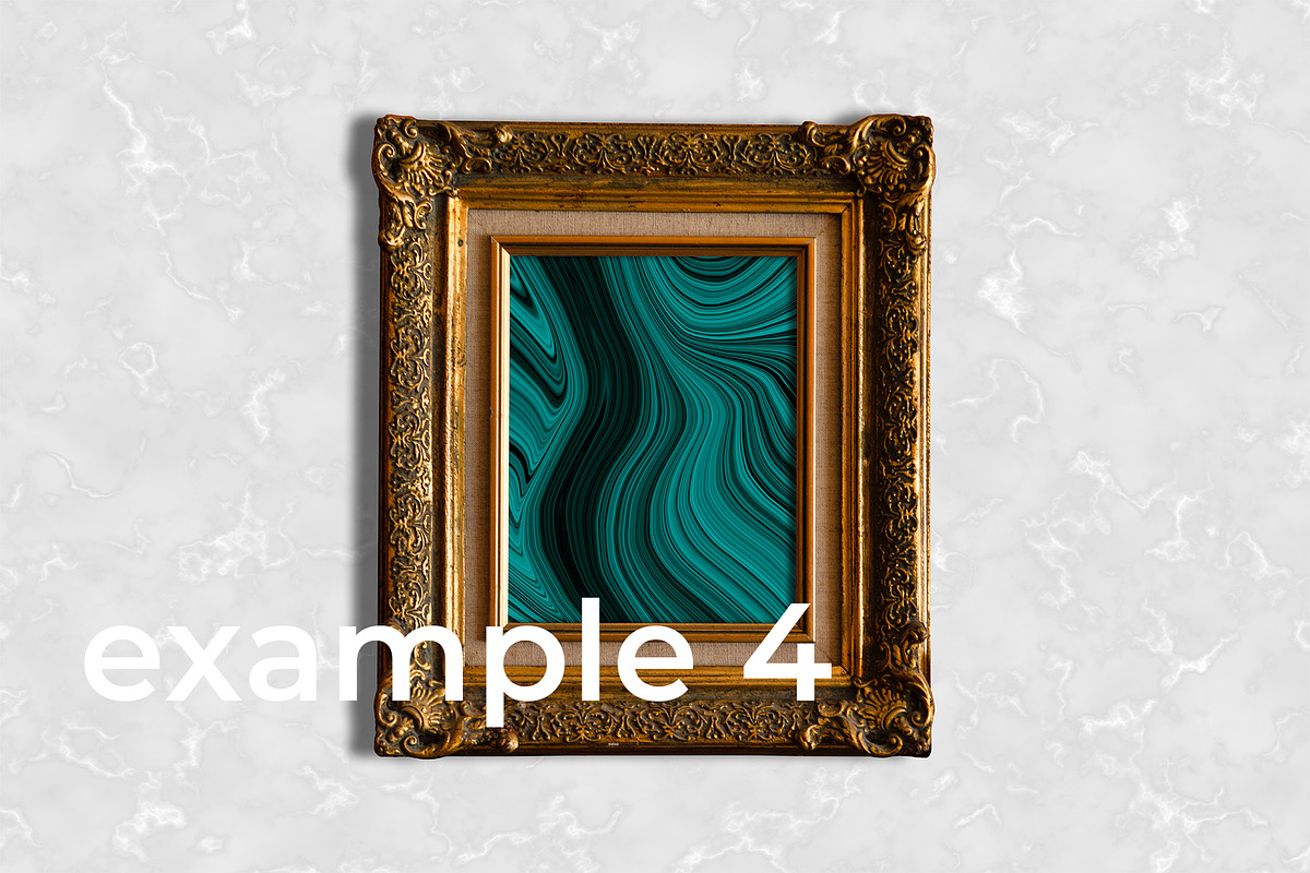 4:5 Vintage Frame Mockup, a Mockup by bluevan (Photo 5 of 6)