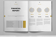 Gold Annual Report Brochure Template, a Brochure Template by Boris Cupac (Thumbnail 7 of 7)