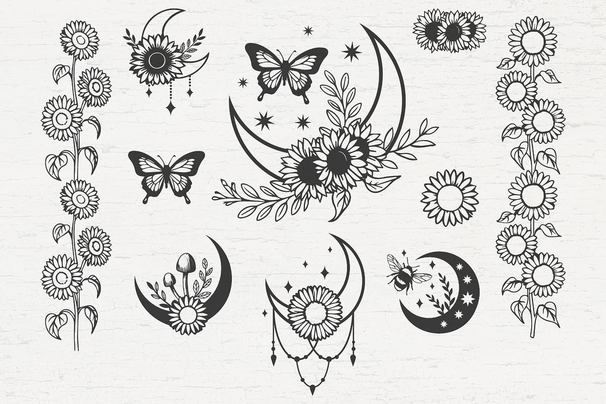 Summer Mega Bundle 850 SVG files, a Seasonal Illustration by TatianaCociorva (Photo 8 of 13)