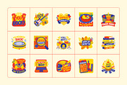 Congratulations Stickers Set, an Emoji Icon by Creative Stall (Thumbnail 6 of 9)