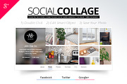 Social Collage | Profile & Cover, a Templates & Theme by Pixel Strawberry (Thumbnail 4 of 4)