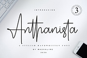 Anthanista | 3 Stylish Handwritten, a Script Font by Madhaline Studio (Thumbnail 16 of 16)