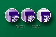 Web Banner Mockup Layout Set, a Mockup by Avelina Studio (Thumbnail 4 of 5)