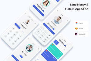 Send Money & Fintech App UI Kit