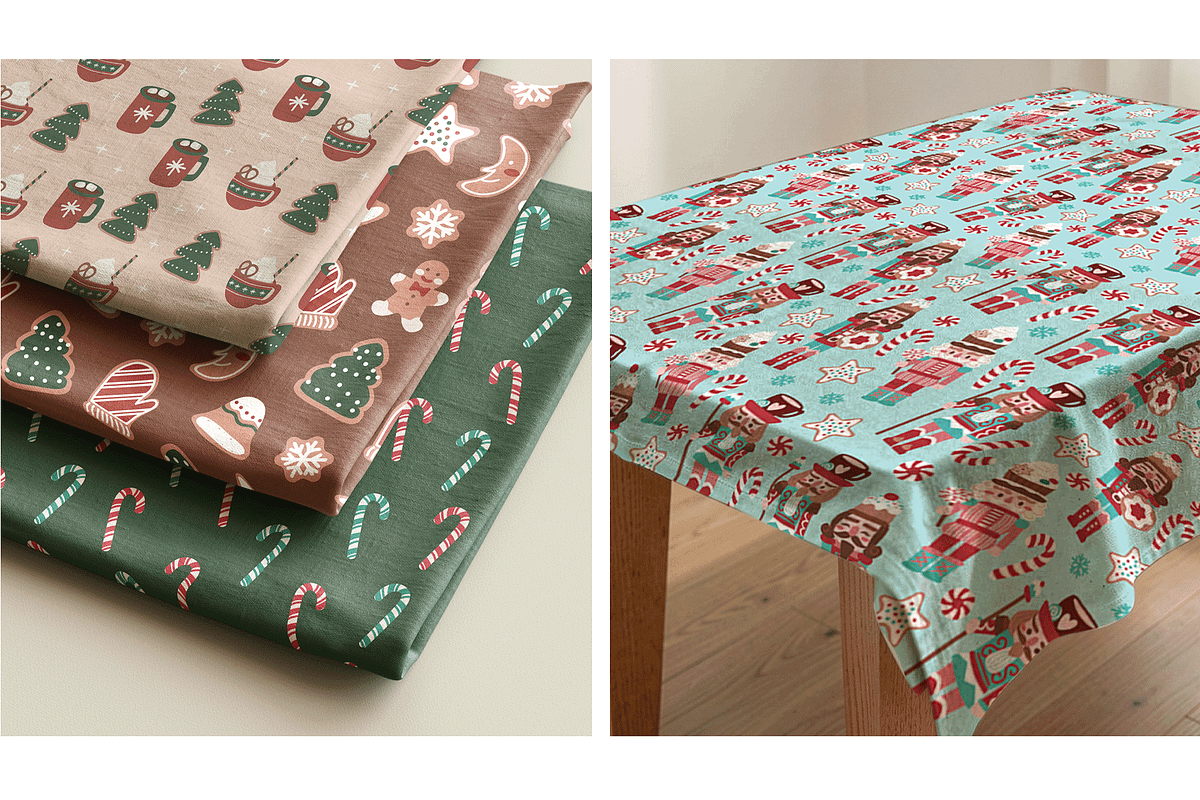 Sweet Christmas Cookies Pattern Set, a Pattern Graphic by CreativeChristiana (Photo 5 of 12)