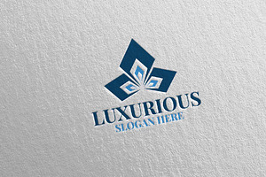 Diamond Luxurious Royal Logo 83