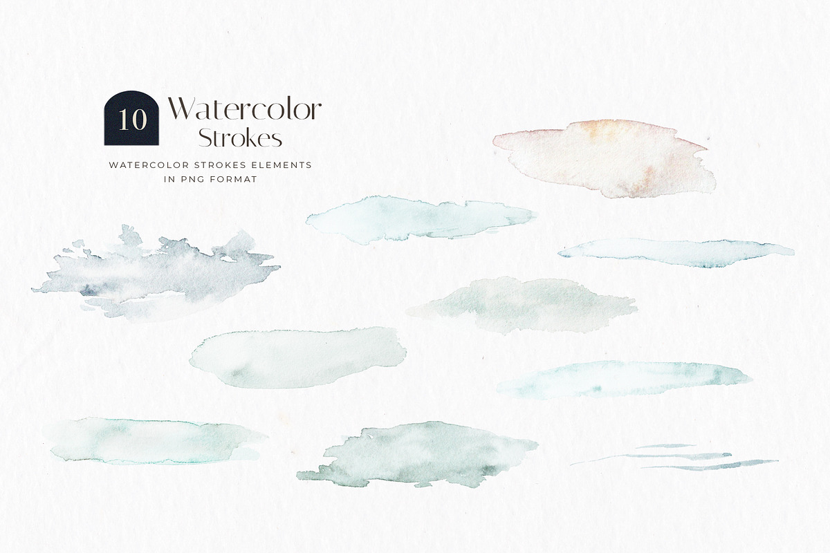Winter Christmas Watercolor Card Set, a Decorative Illustration by WalaPalette (Photo 6 of 14)